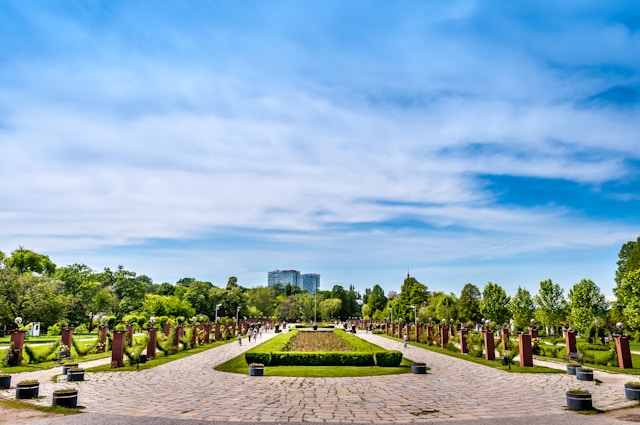 Herastrau Park (King Michael I Park) in Bucuresti, Romania