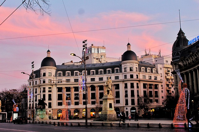 Revolution Square in Bucuresti, Romania
