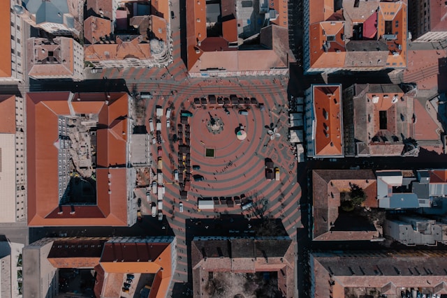 Liberty Square (Piata Libertatii) in Timisoara, Romania