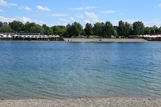 Ada Ciganlija in Belgrade, Serbia