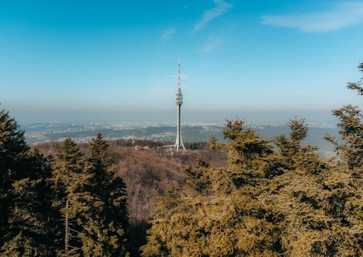Aval Tower in Belgrade, Serbia