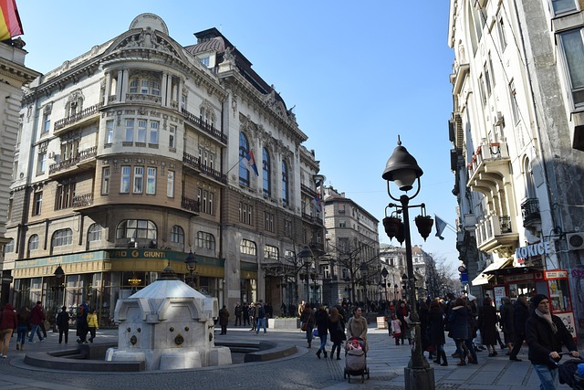 Knez Mihailova Street in Belgrade, Serbia