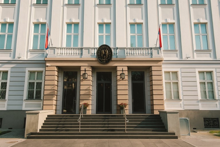 Gallery of Matica Srpska in Novi Sad, Serbia