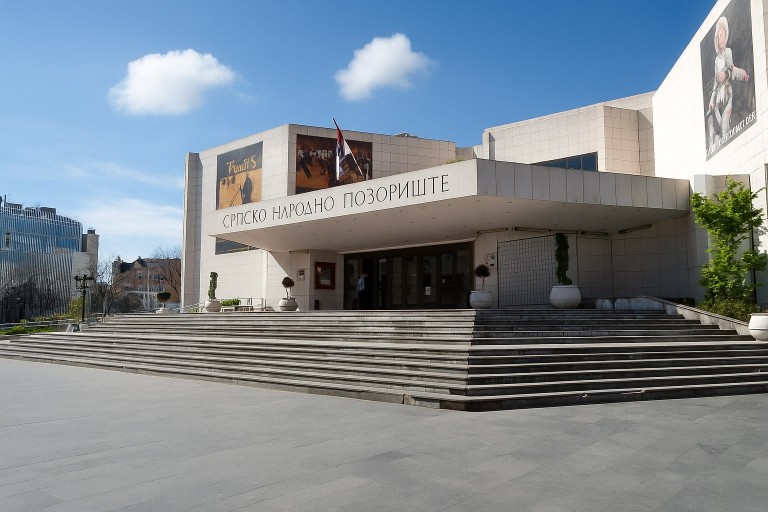 Serbian National Theatre in Novi Sad, Serbia
