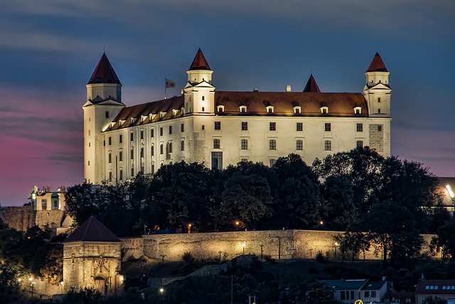 Bratislava Castle in Bratislava, Slovakia