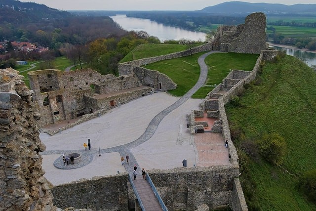 Devin Castle in Bratislava, Slovakia