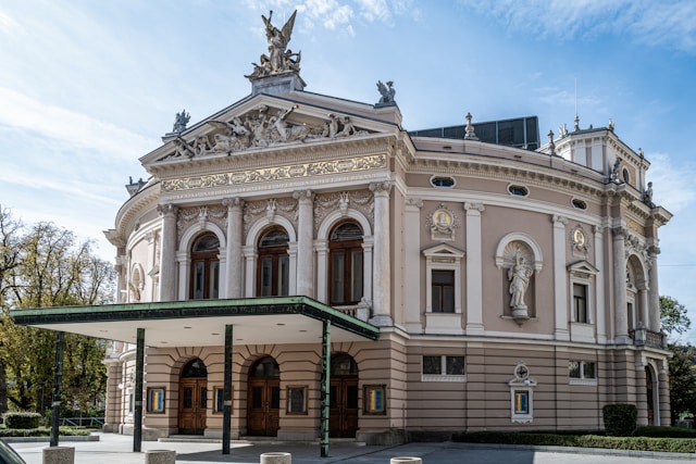 Slovenian National Opera and Ballet Theatre in Ljubljana, Slovenia