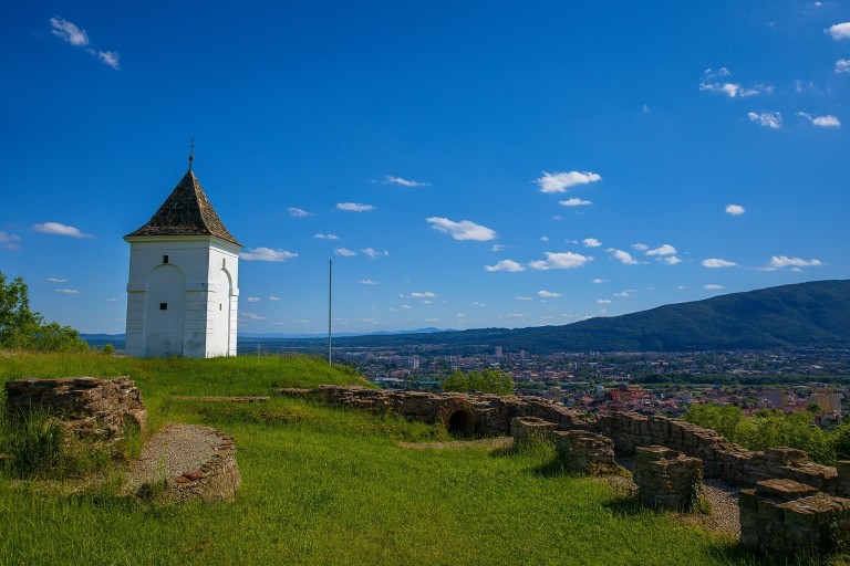Pyramid Hill Viewpoint (Piramida) in Maribor, Slovenia
