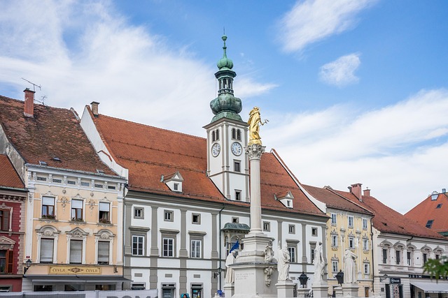 Rotovz Town Hall in Maribor, Slovenia