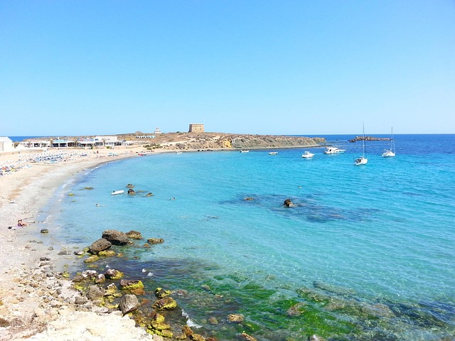 Tabarca Island in Alicante, Spain