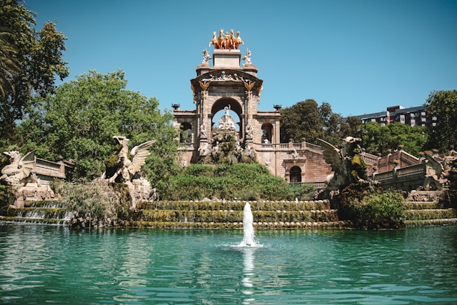 Parc de la Ciutadella in Barcelona, Spain