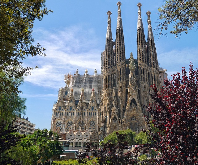 Sagrada Família in Barcelona, Spain