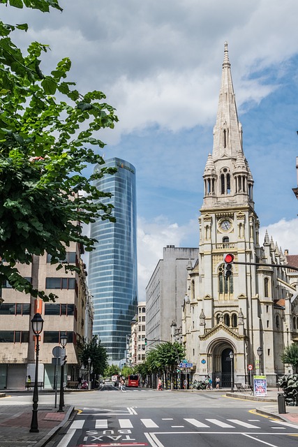 Basilica of Begoña in Bilbao, Spain