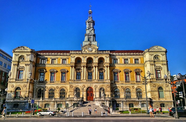Bilbao City Hall in Bilbao, Spain