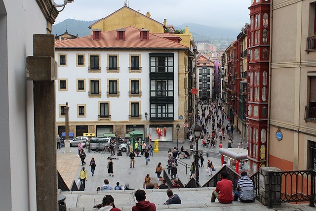 Casco Viejo in Bilbao, Spain