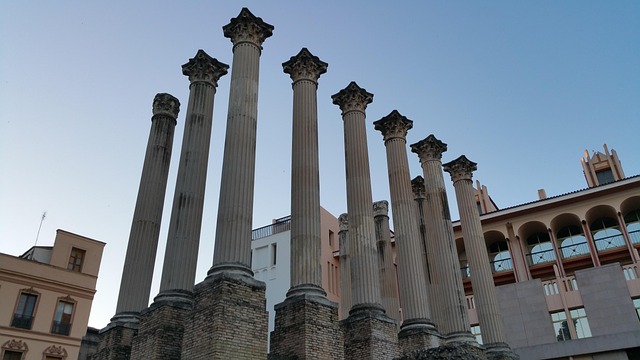 Roman Temple of Cordoba in Cordoba, Spain