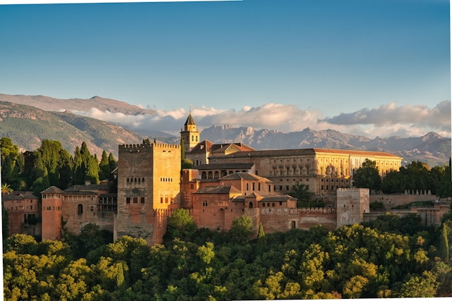 Alhambra in Granada, Spain
