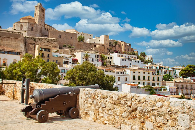 Castell de Eivissa in Ibiza, Spain