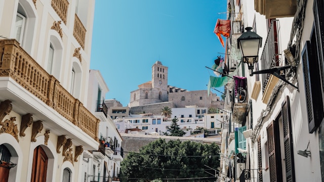 Dalt Vila in Ibiza, Spain