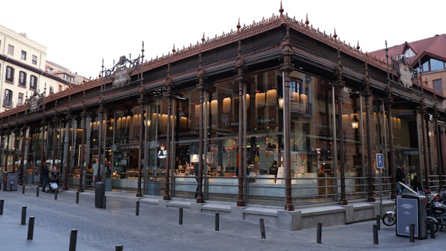 Mercado de San Miguel in Madrid, Spain