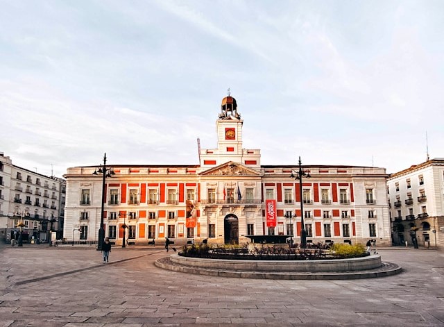 Puerta del Sol in Madrid, Spain
