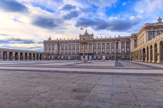 Royal Palace of Madrid in Madrid, Spain