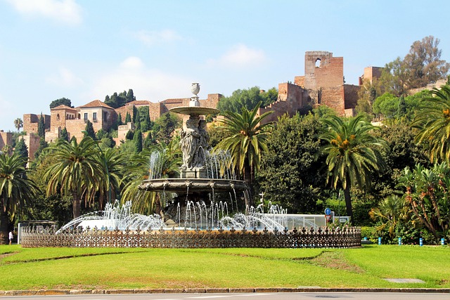 Alcazaba of Malaga in Malaga, Spain