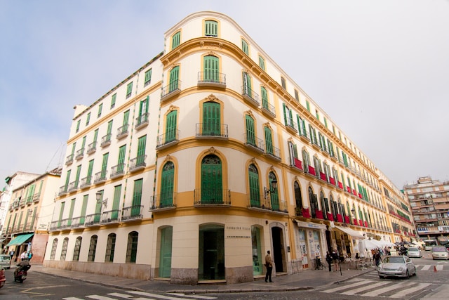 Plaza de la Merced in Malaga, Spain