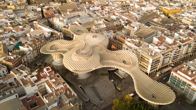 Metropol Parasol in Seville, Spain