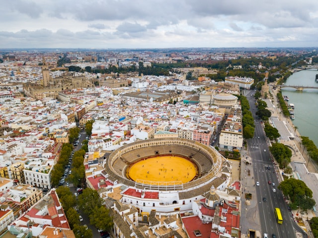 Plaza de Toros de la Maestranza in Seville, Spain