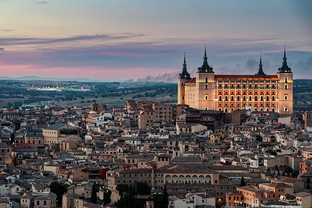 Alcázar of Toledo in Toledo, Spain