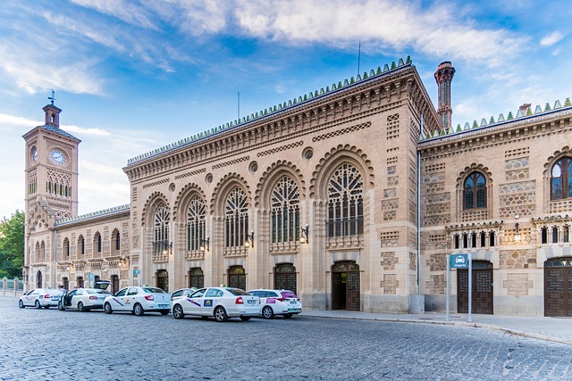 Toledo Railway Station in Toledo, Spain