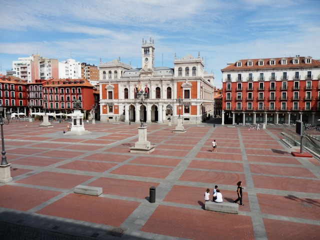 Plaza Mayor in Valladolid, Spain