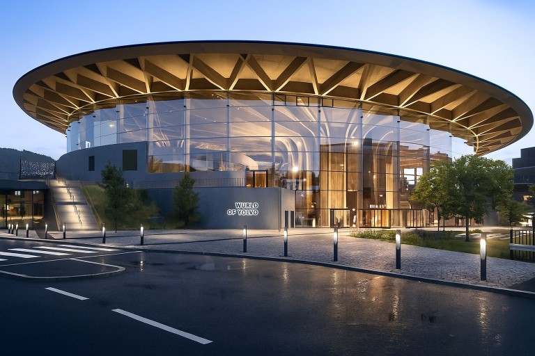 World of Volvo Experience Center in Göteborg, Sweden