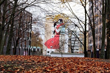 Malmo Street Art in Malmo, Sweden