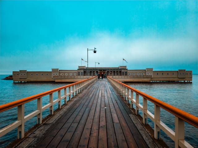 Ribersborgs Kallbadhus in Malmo, Sweden