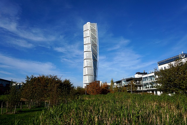 Turning Torso in Malmo, Sweden