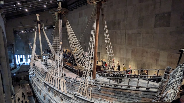 Vasa Museum in Stockholm, Sweden