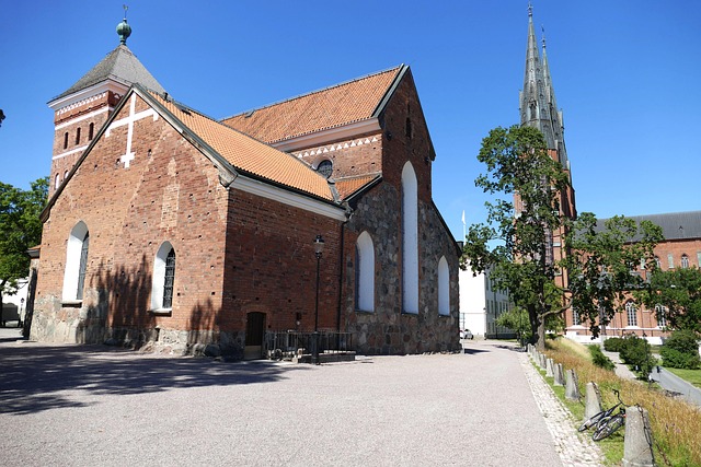 Helga Trefaldighets Church in Uppsala, Sweden