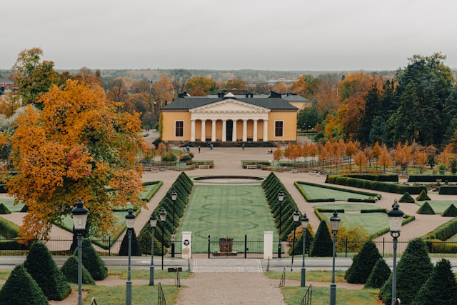 Uppsala Botanical Garden and Linneanum Orangery in Uppsala, Sweden