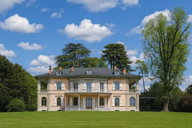 Hermitage Foundation Art Museum in Lausanne, Switzerland