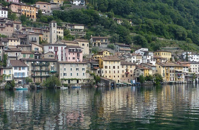 Gandria Lakeside Village in Lugano, Switzerland