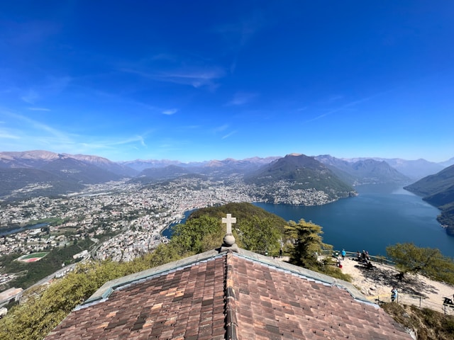 Monte San Salvatore in Lugano, Switzerland
