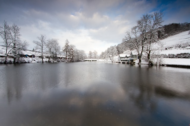 Drei Weieren Ponds in St. Gallen, Switzerland