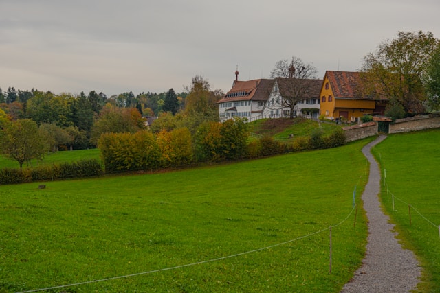 Notkersegg Monastery and Viewpoint in St. Gallen, Switzerland
