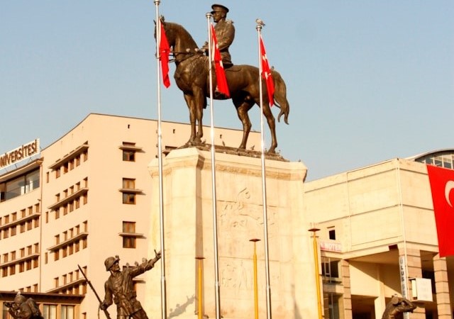 Ulus Square in Ankara, Turkey