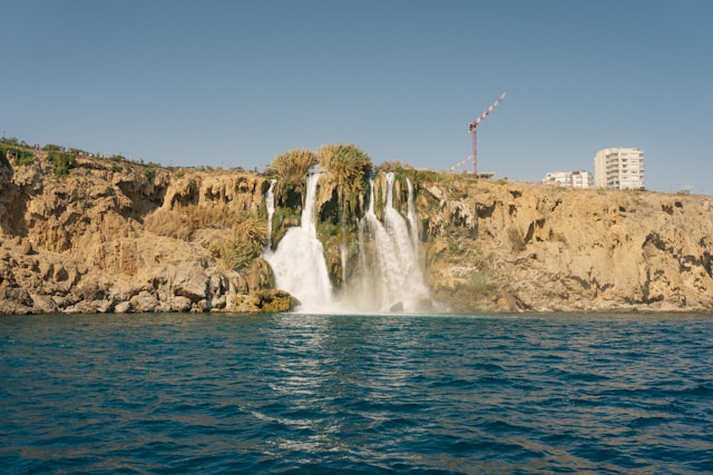 Duden Waterfalls in Antalya, Turkey