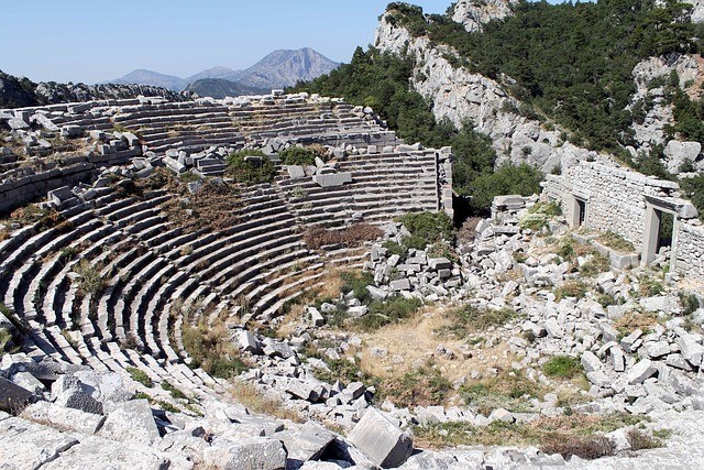 Termessos Ancient City in Antalya, Turkey