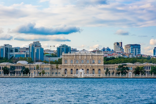 Dolmabahce Palace in Istanbul, Turkey