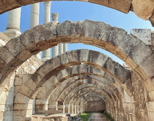Agora Open Air Museum in Izmir, Turkey
